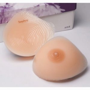 TF-100 transform premier assymetrical silicone breast forms 