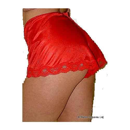 passion red cami knickers