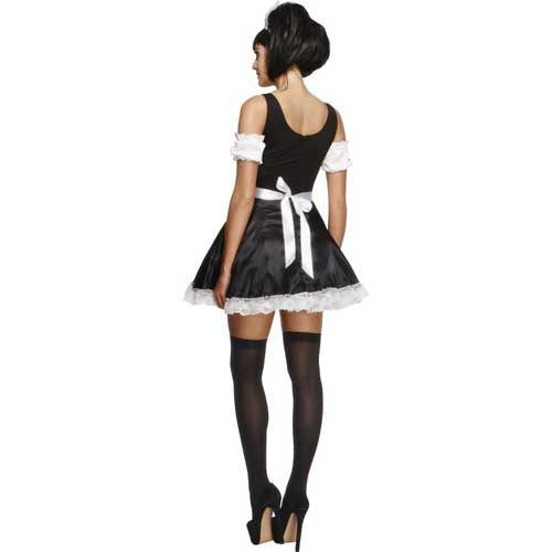 rear view maids outfit
