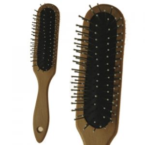 wooden wig brush