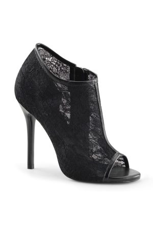 amuse-56-lace-open toe ankle boot black