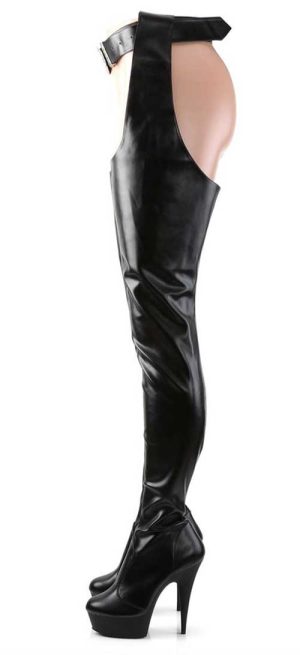 Pleaser DELIGHT-5000 Crotch Thigh Boots