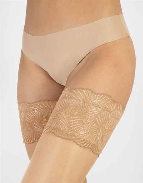 versailles lace top hold ups