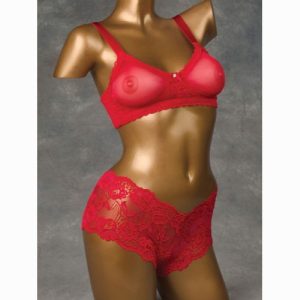 RED TRANSFORM POCKET BRA