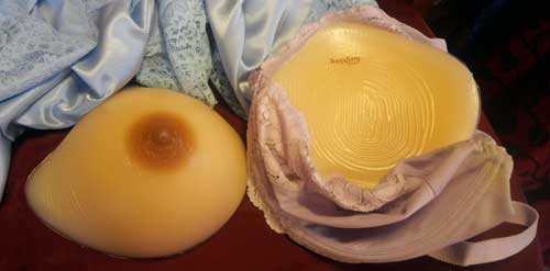 transform premier assymetrical silicone breast forms