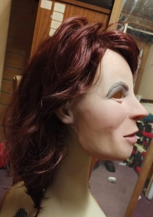 roxy sexy latex mask side view