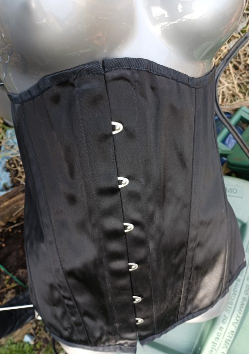 C515 longer mens corset outside photo
