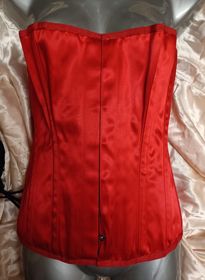 C130 Long Red Axfords Corset 34 inches