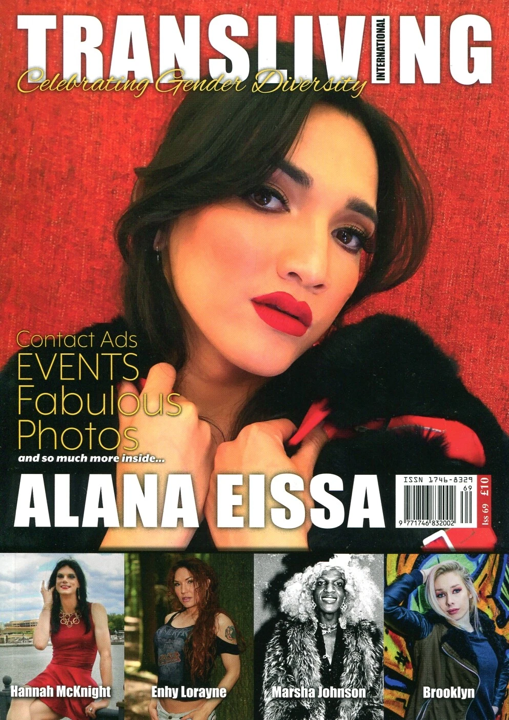 Transliving Magazine Issue 69 cover full‑colour edition
